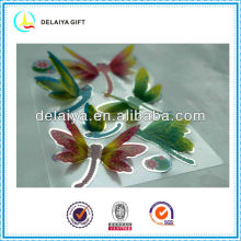 3D hologram stickers of butterfly for kids decoration